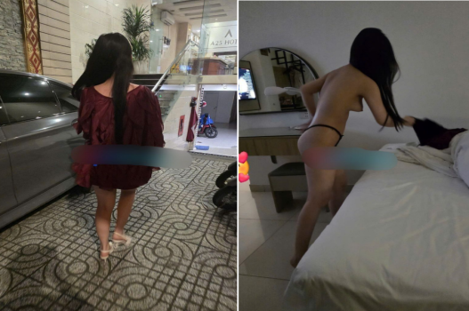Chơi em phò xinh vội cởi quần áo