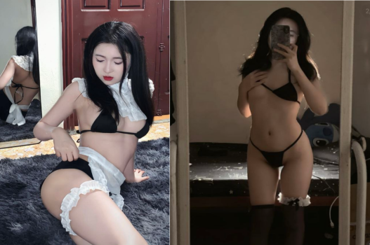 Đít cong mới nhún vài cái đã run bần bật sướng