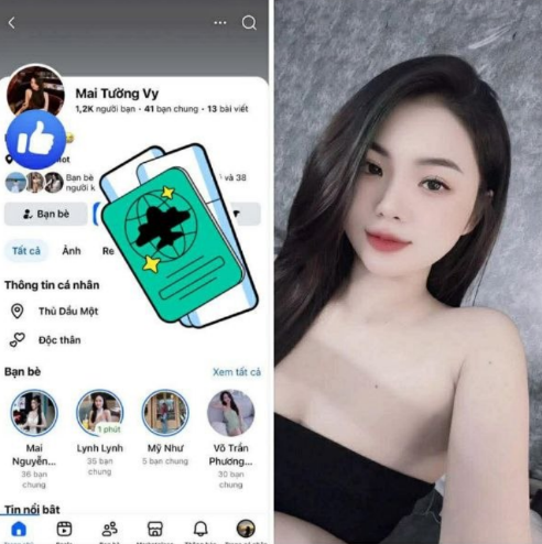 Gái xinh Thủ Dầu bị lộ clip