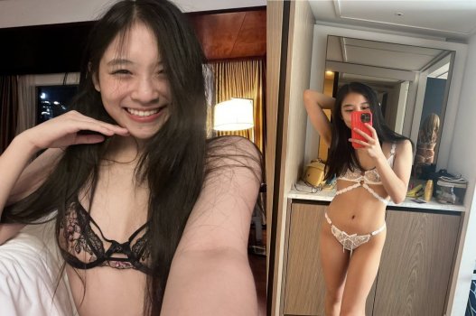 Minh Anh dễ thương với chỗ kín cực xinh