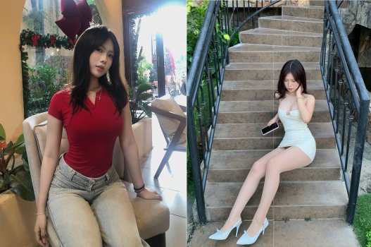 Nữ sinh duyên dáng với phút giây thân mật đầy cuốn hút
